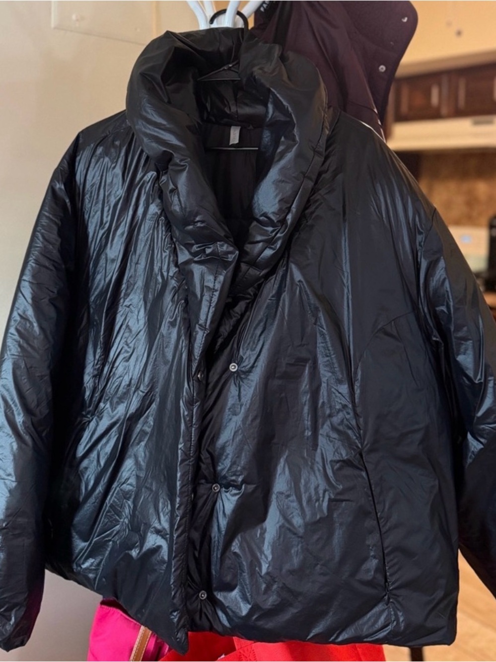 Fabletics Women Puffer Jacket with Shawl Collar